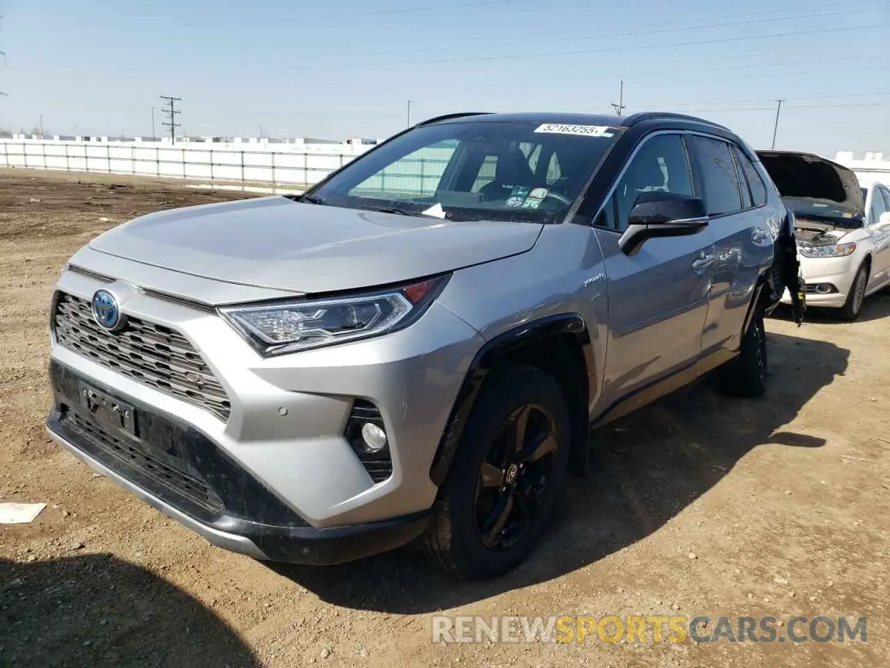 1 Photograph of a damaged car 2T3E6RFV9MW013200 TOYOTA RAV4 2021
