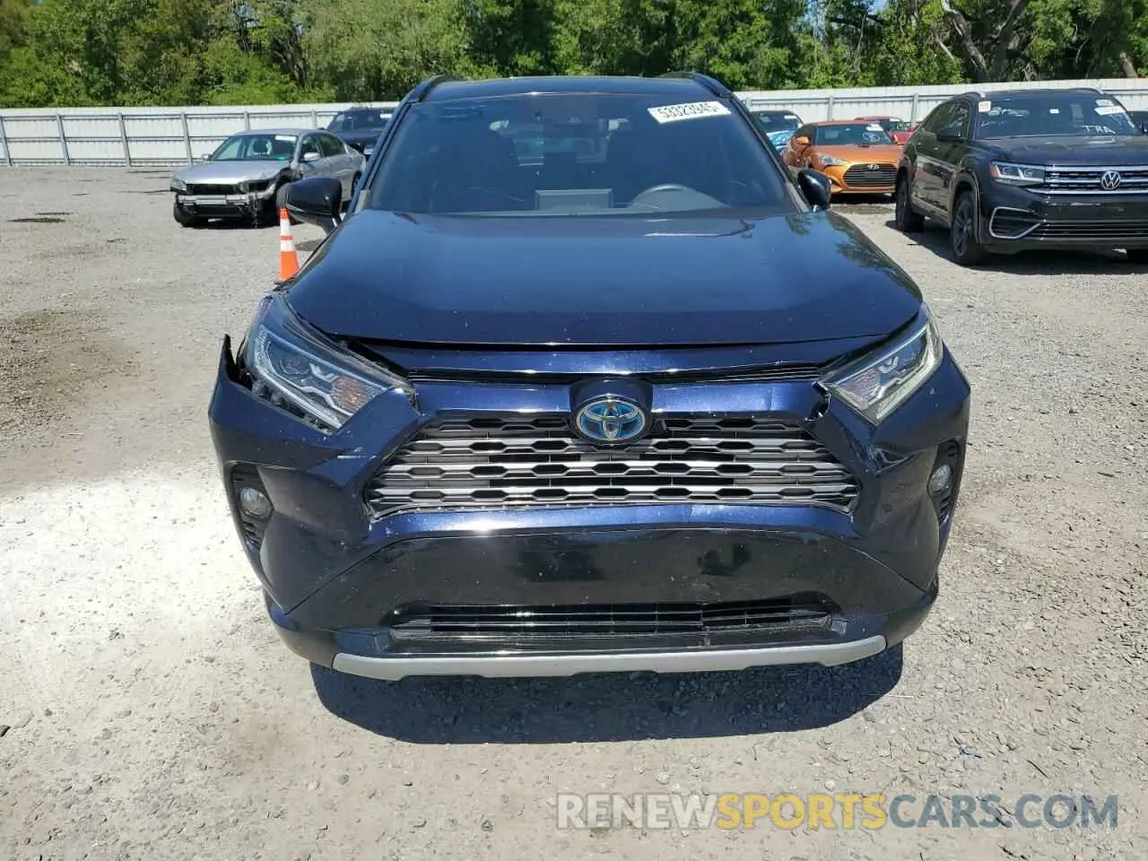 5 Фотография поврежденного автомобиля 2T3E6RFV9MW016128 TOYOTA RAV4 2021