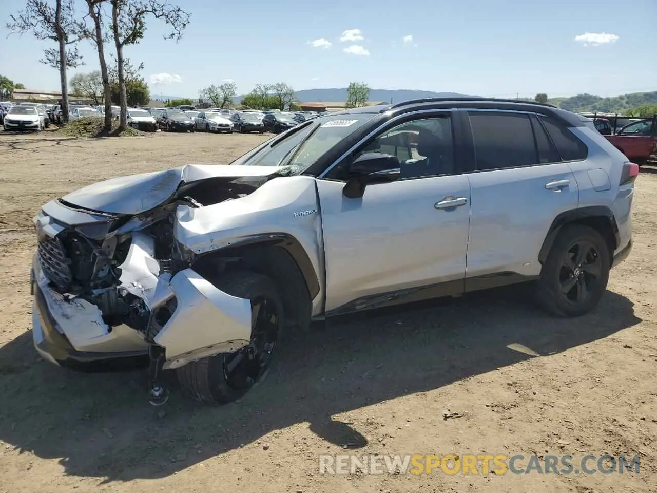1 Фотография поврежденного автомобиля 2T3E6RFVXMW025145 TOYOTA RAV4 2021