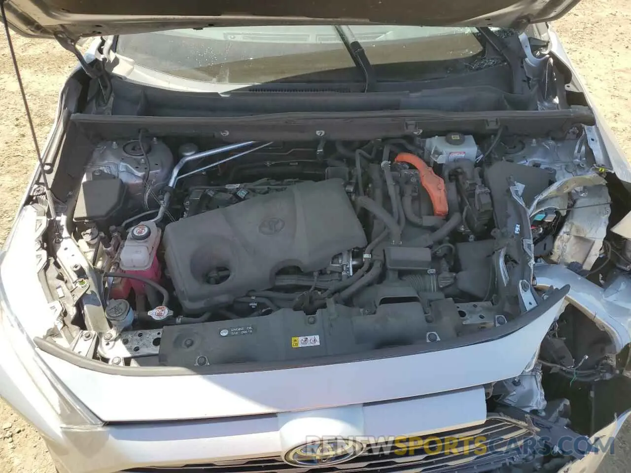 13 Фотография поврежденного автомобиля 2T3E6RFVXMW025145 TOYOTA RAV4 2021