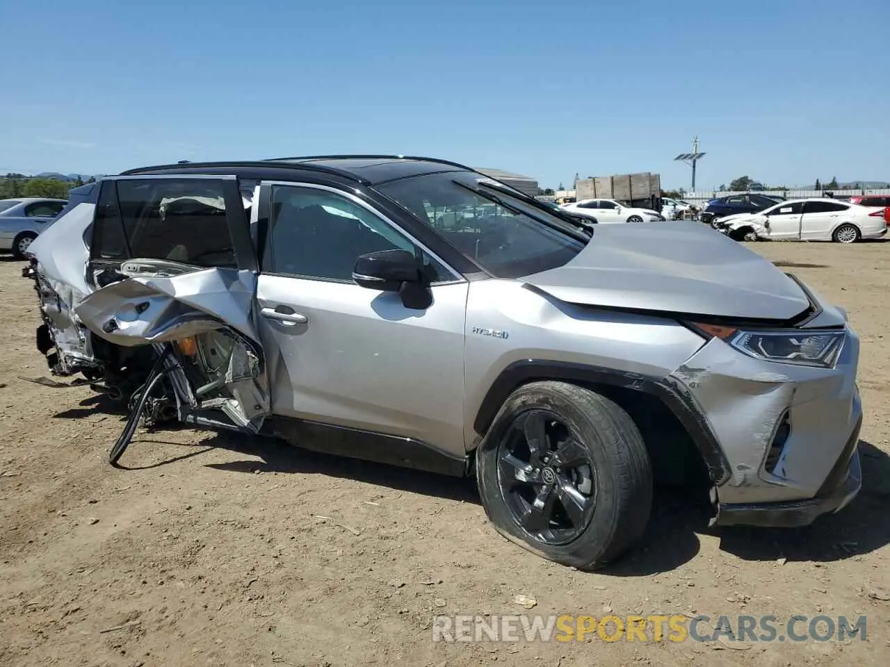 4 Фотография поврежденного автомобиля 2T3E6RFVXMW025145 TOYOTA RAV4 2021