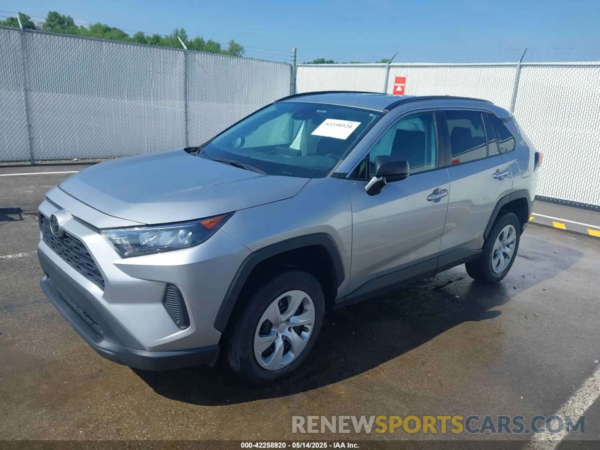 2 Фотография поврежденного автомобиля 2T3F1RFV0MC142978 TOYOTA RAV4 2021