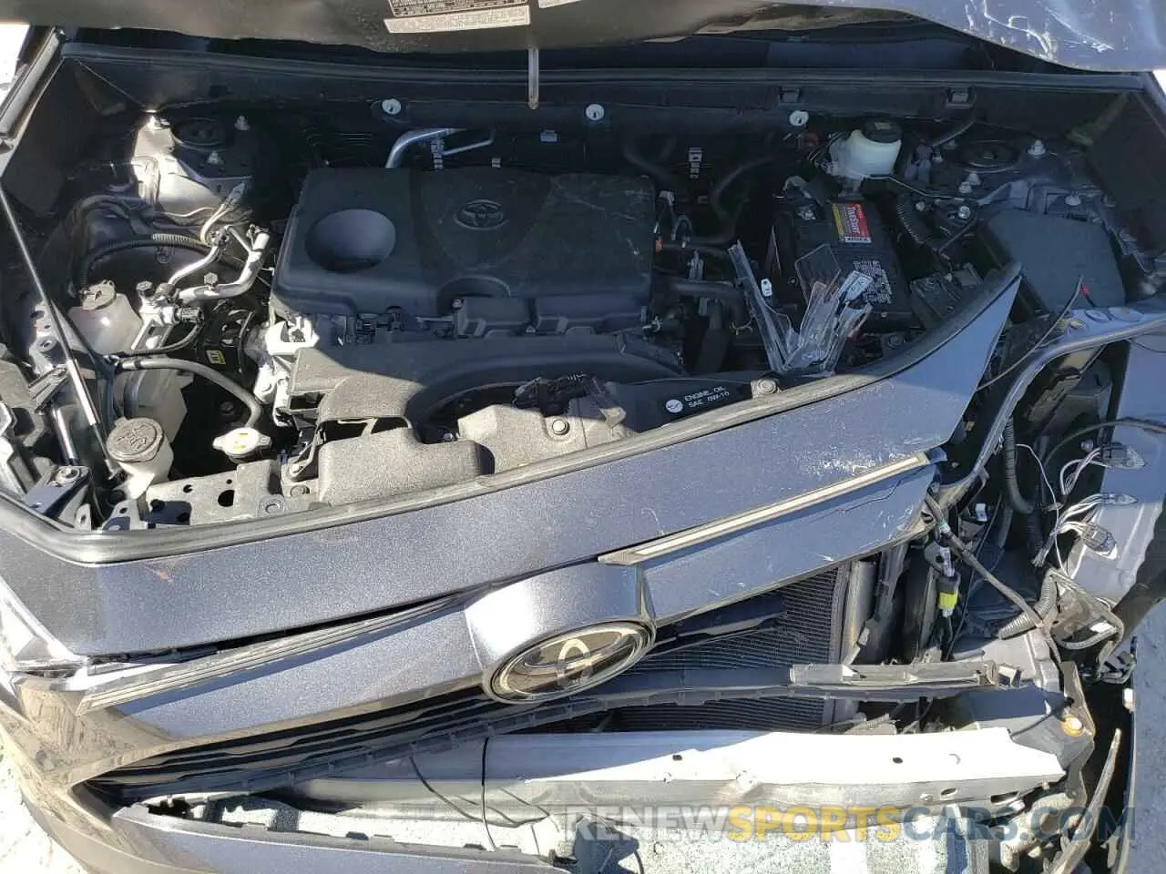 11 Фотография поврежденного автомобиля 2T3F1RFV0MW146933 TOYOTA RAV4 2021
