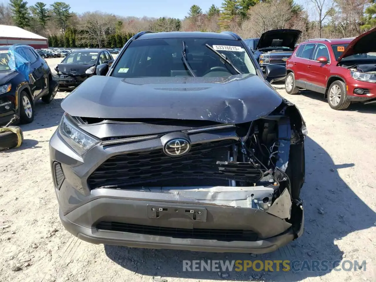 5 Фотография поврежденного автомобиля 2T3F1RFV0MW146933 TOYOTA RAV4 2021