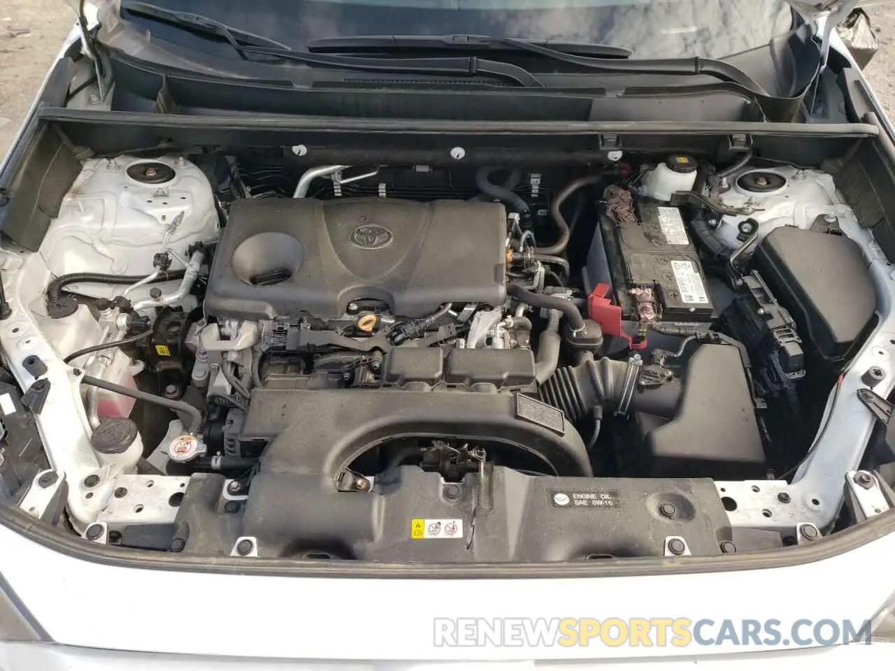 12 Фотография поврежденного автомобиля 2T3F1RFV0MW171573 TOYOTA RAV4 2021