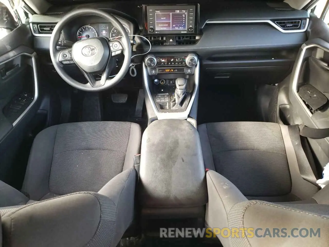 8 Фотография поврежденного автомобиля 2T3F1RFV0MW171573 TOYOTA RAV4 2021