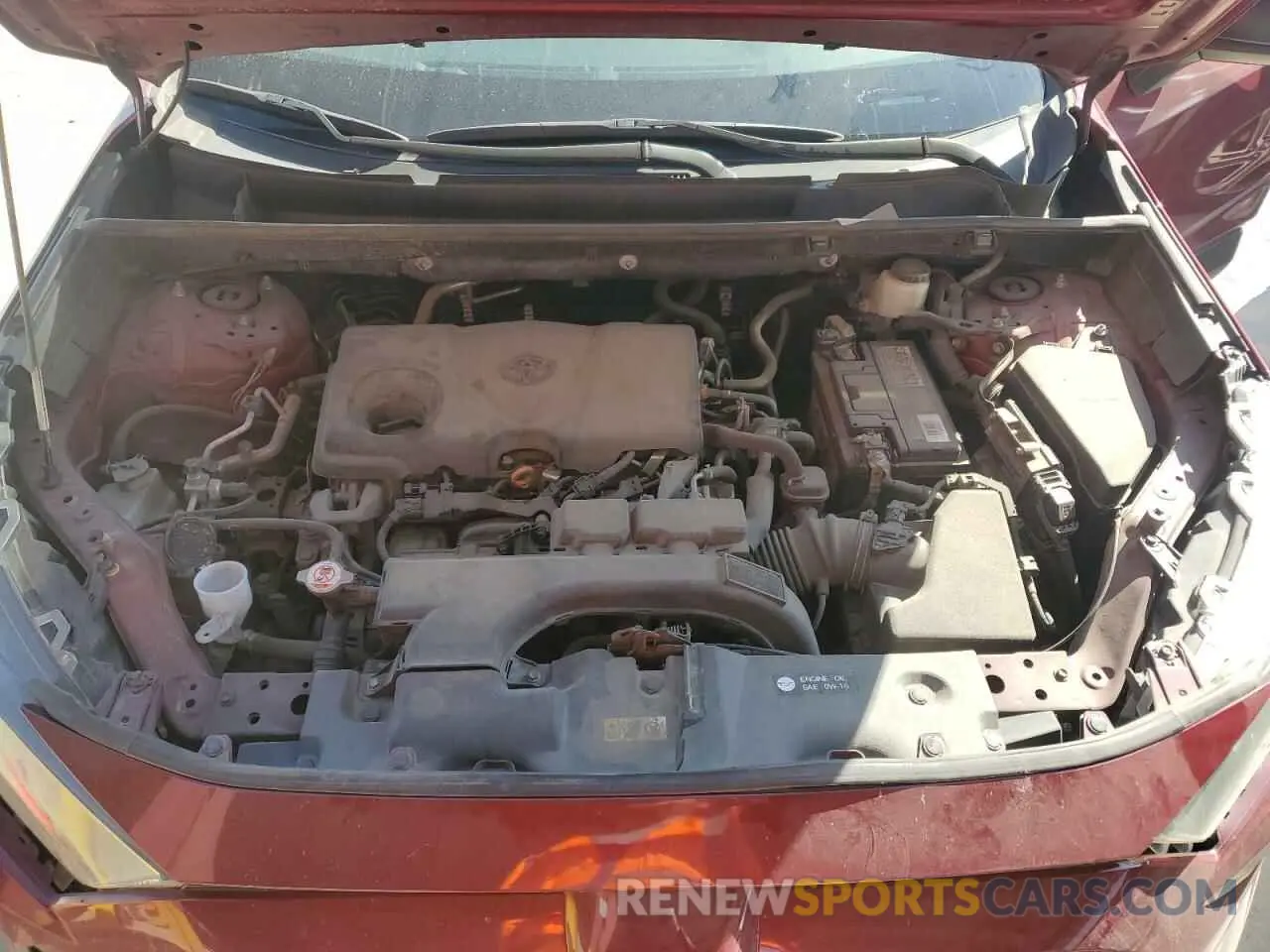 11 Фотография поврежденного автомобиля 2T3F1RFV0MW185232 TOYOTA RAV4 2021