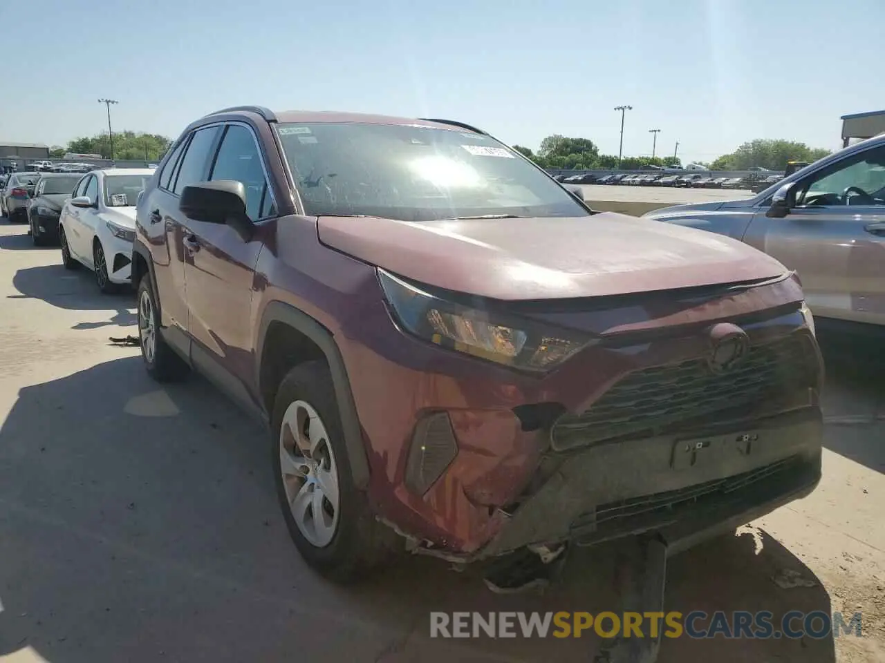 4 Фотография поврежденного автомобиля 2T3F1RFV0MW185232 TOYOTA RAV4 2021