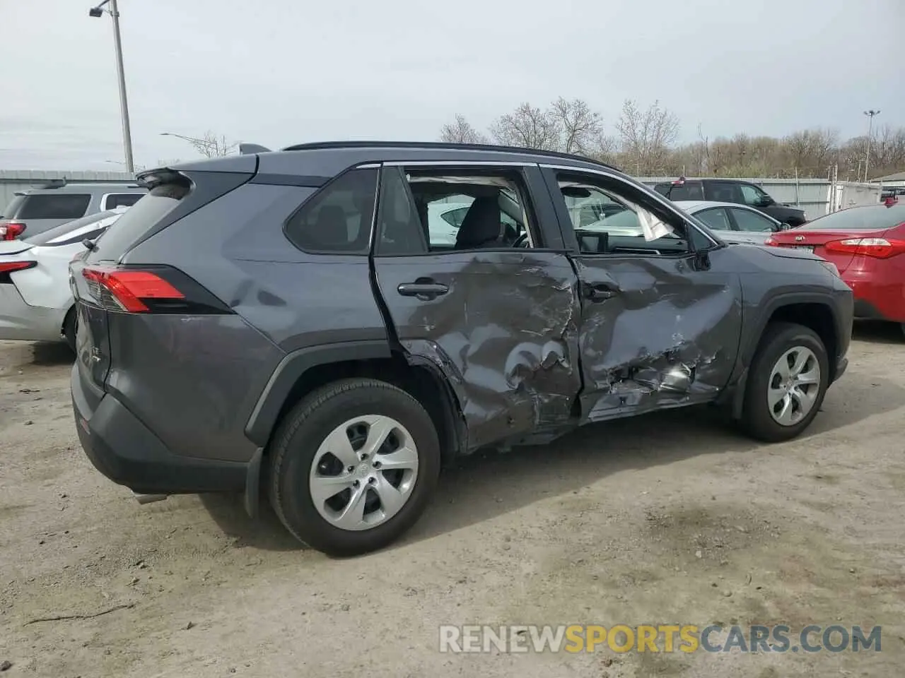 3 Photograph of a damaged car 2T3F1RFV1MC241518 TOYOTA RAV4 2021