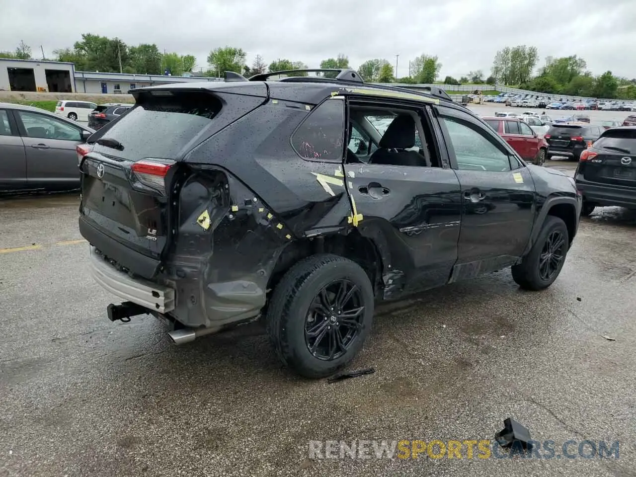 3 Фотография поврежденного автомобиля 2T3F1RFV1MC248727 TOYOTA RAV4 2021