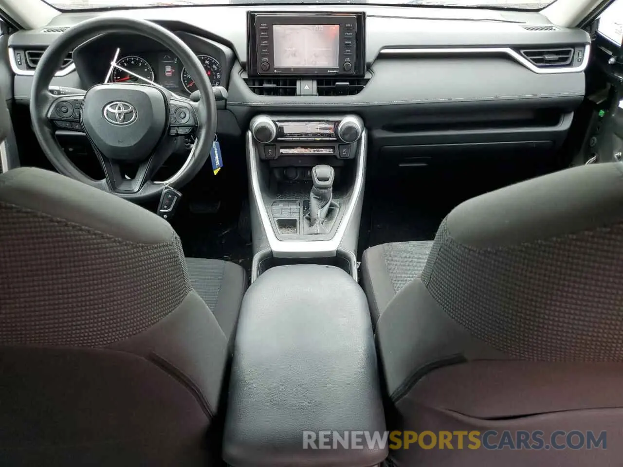 8 Фотография поврежденного автомобиля 2T3F1RFV1MC248727 TOYOTA RAV4 2021