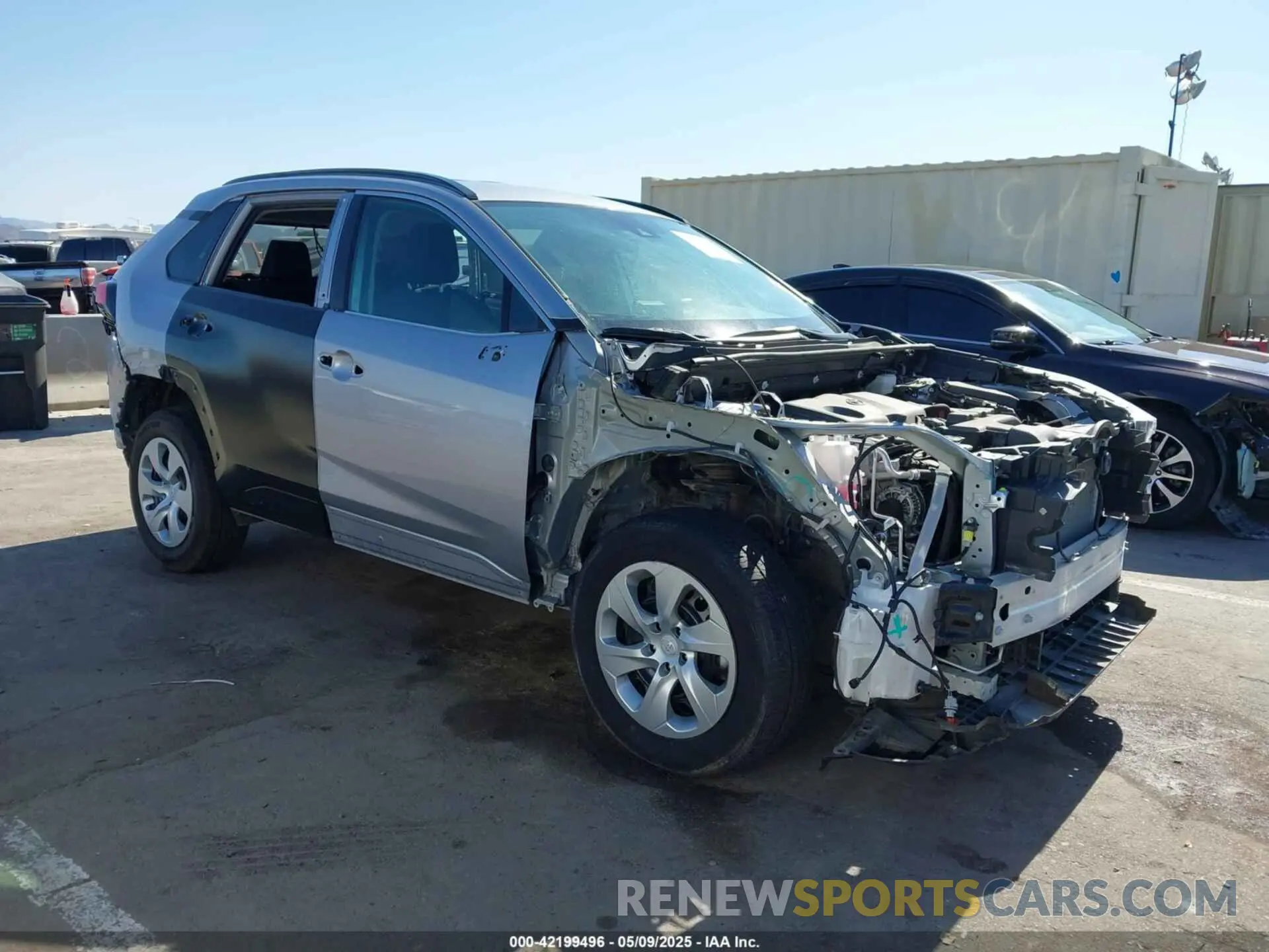 1 Photograph of a damaged car 2T3F1RFV1MC249117 TOYOTA RAV4 2021