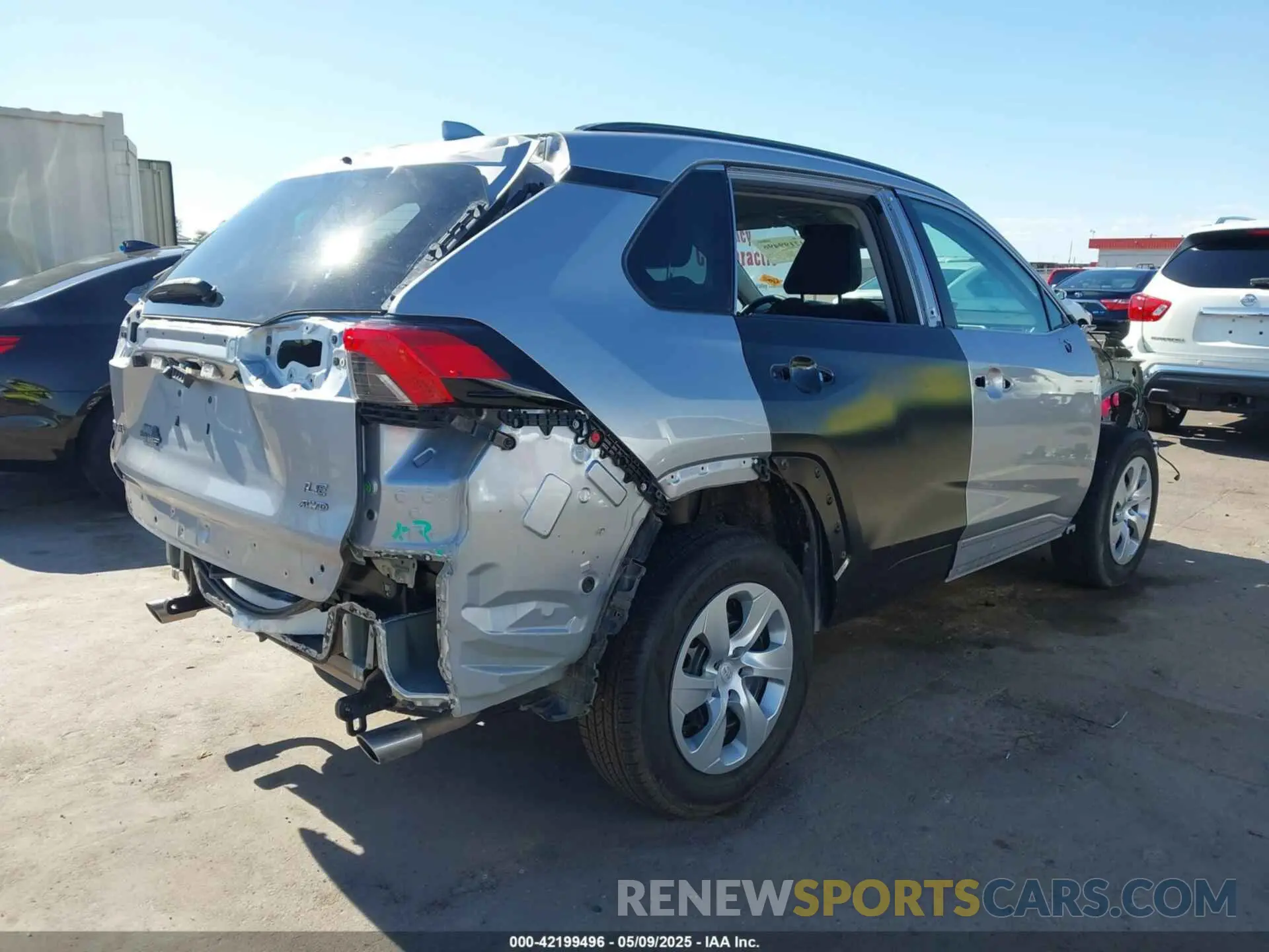 4 Photograph of a damaged car 2T3F1RFV1MC249117 TOYOTA RAV4 2021