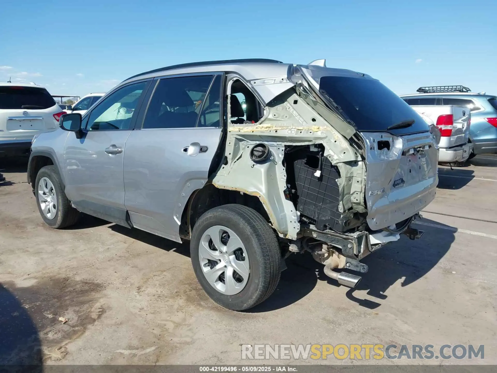 6 Photograph of a damaged car 2T3F1RFV1MC249117 TOYOTA RAV4 2021