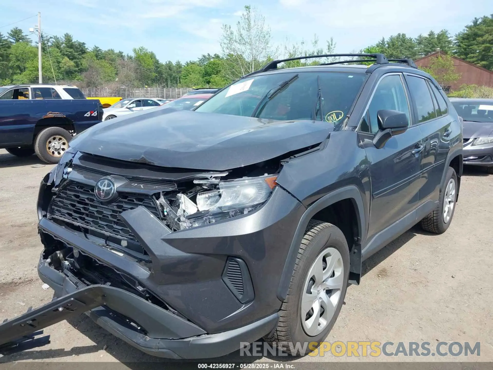 2 Photograph of a damaged car 2T3F1RFV1MW145404 TOYOTA RAV4 2021