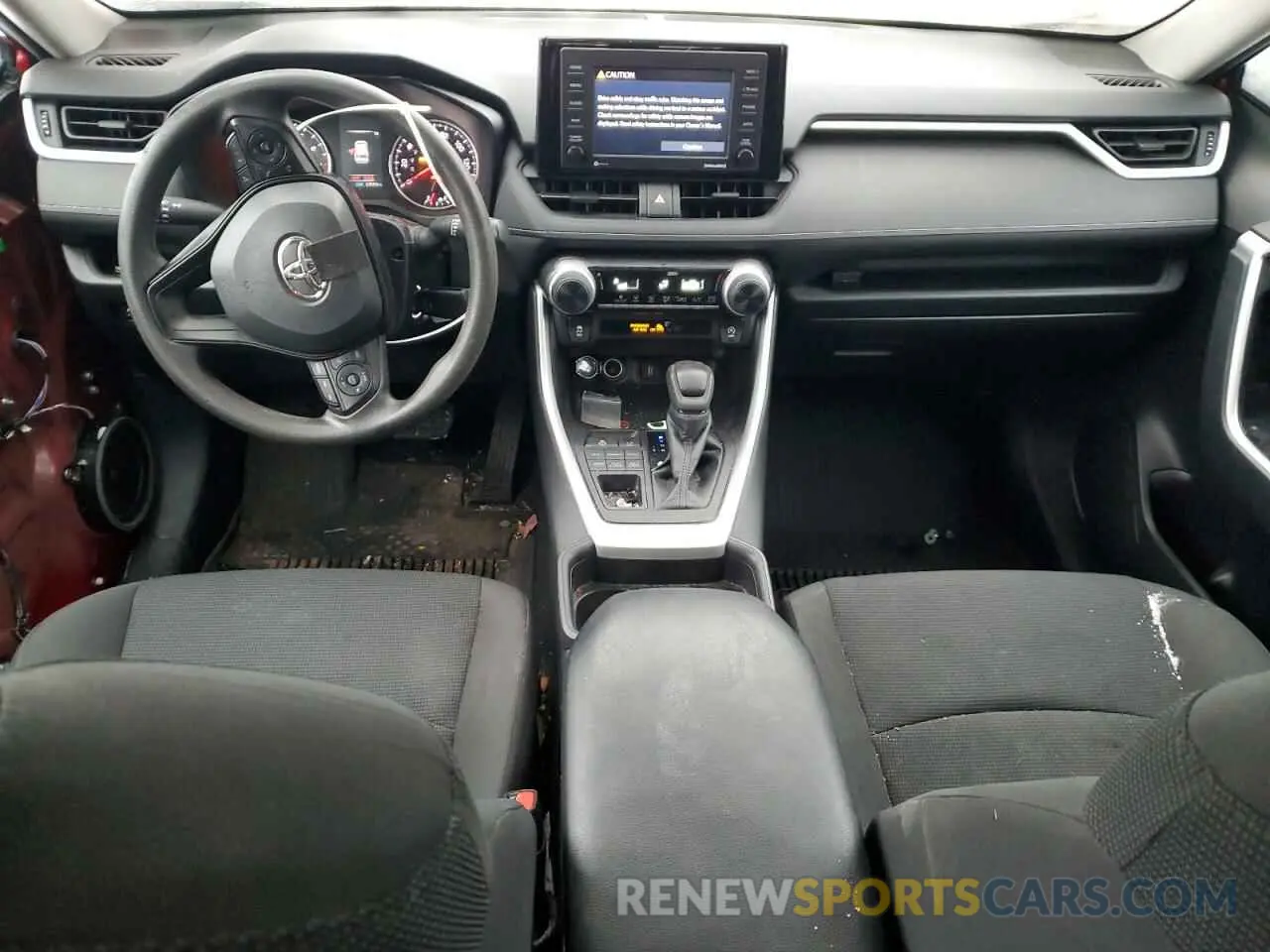 8 Фотография поврежденного автомобиля 2T3F1RFV1MW159612 TOYOTA RAV4 2021