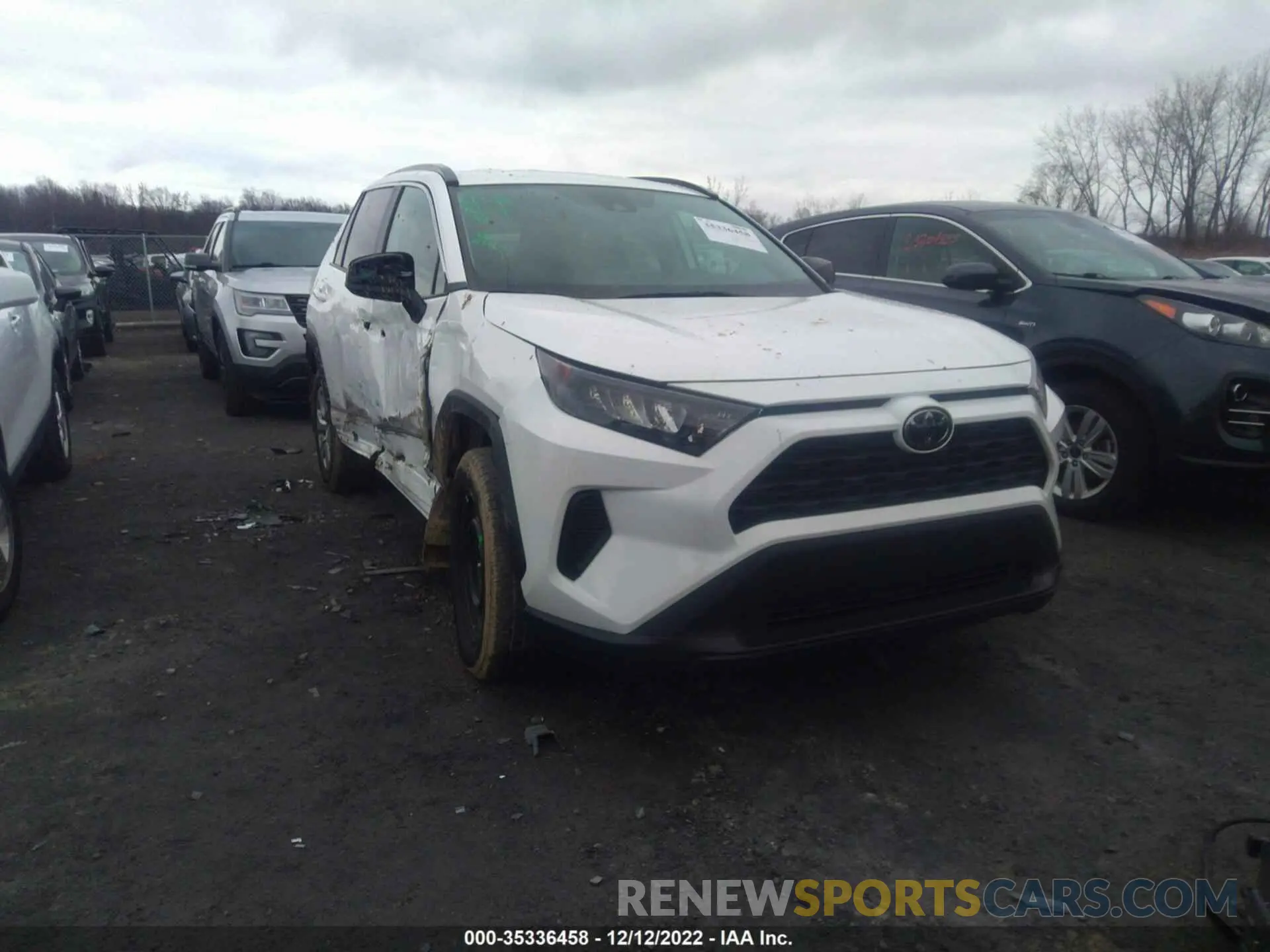 1 Фотография поврежденного автомобиля 2T3F1RFV1MW164101 TOYOTA RAV4 2021