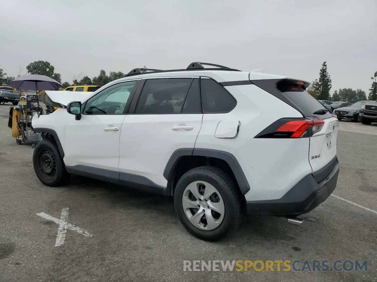 2 Photograph of a damaged car 2T3F1RFV1MW199432 TOYOTA RAV4 2021