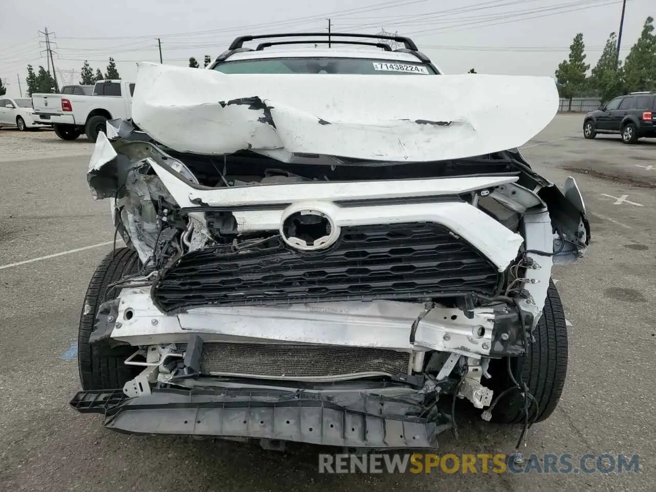 5 Photograph of a damaged car 2T3F1RFV1MW199432 TOYOTA RAV4 2021