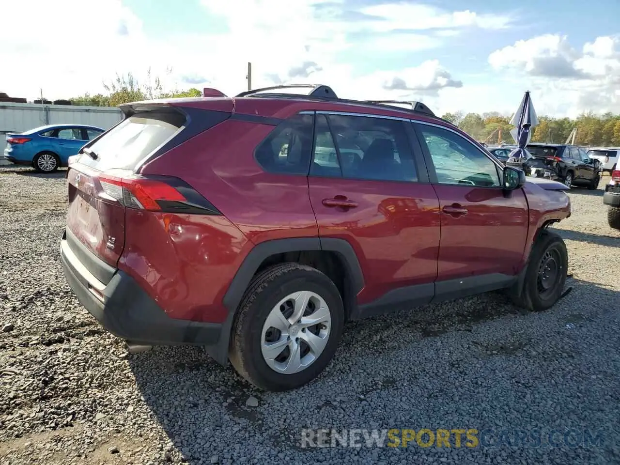3 Фотография поврежденного автомобиля 2T3F1RFV1MW228878 TOYOTA RAV4 2021