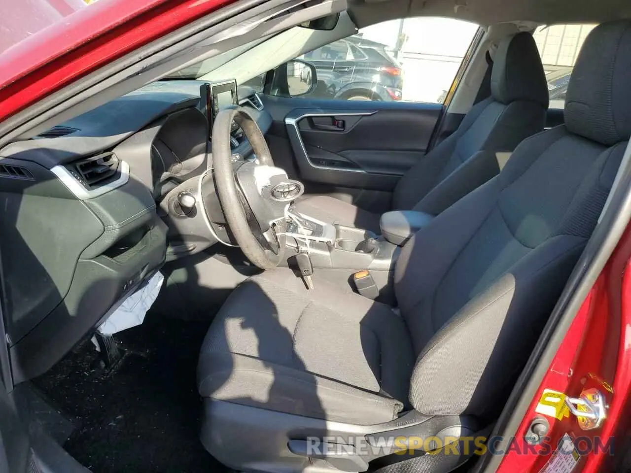 7 Фотография поврежденного автомобиля 2T3F1RFV1MW228878 TOYOTA RAV4 2021