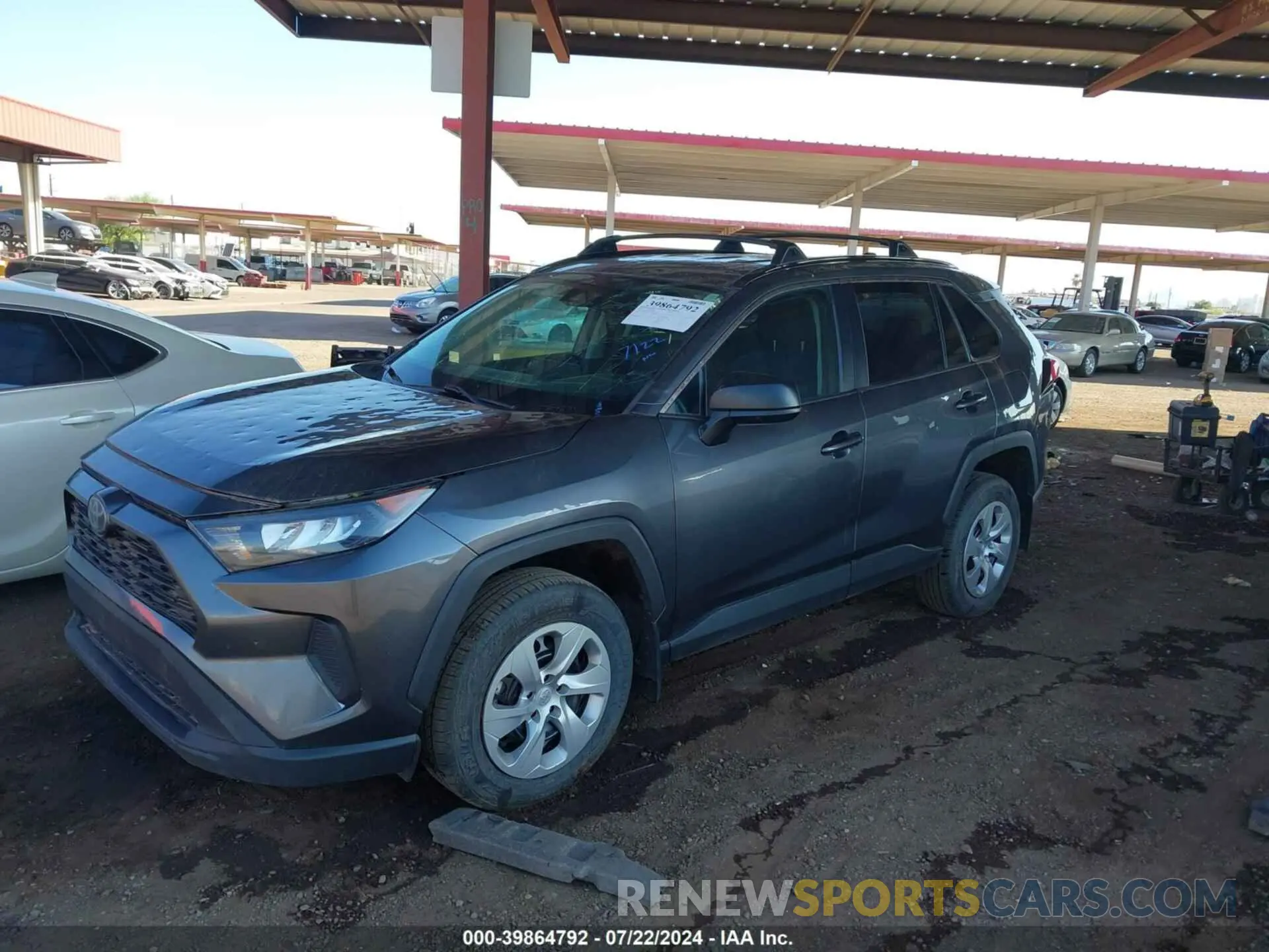 2 Фотография поврежденного автомобиля 2T3F1RFV2MC172242 TOYOTA RAV4 2021