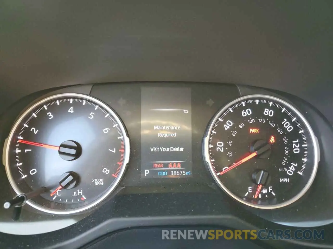 9 Фотография поврежденного автомобиля 2T3F1RFV2MC207801 TOYOTA RAV4 2021