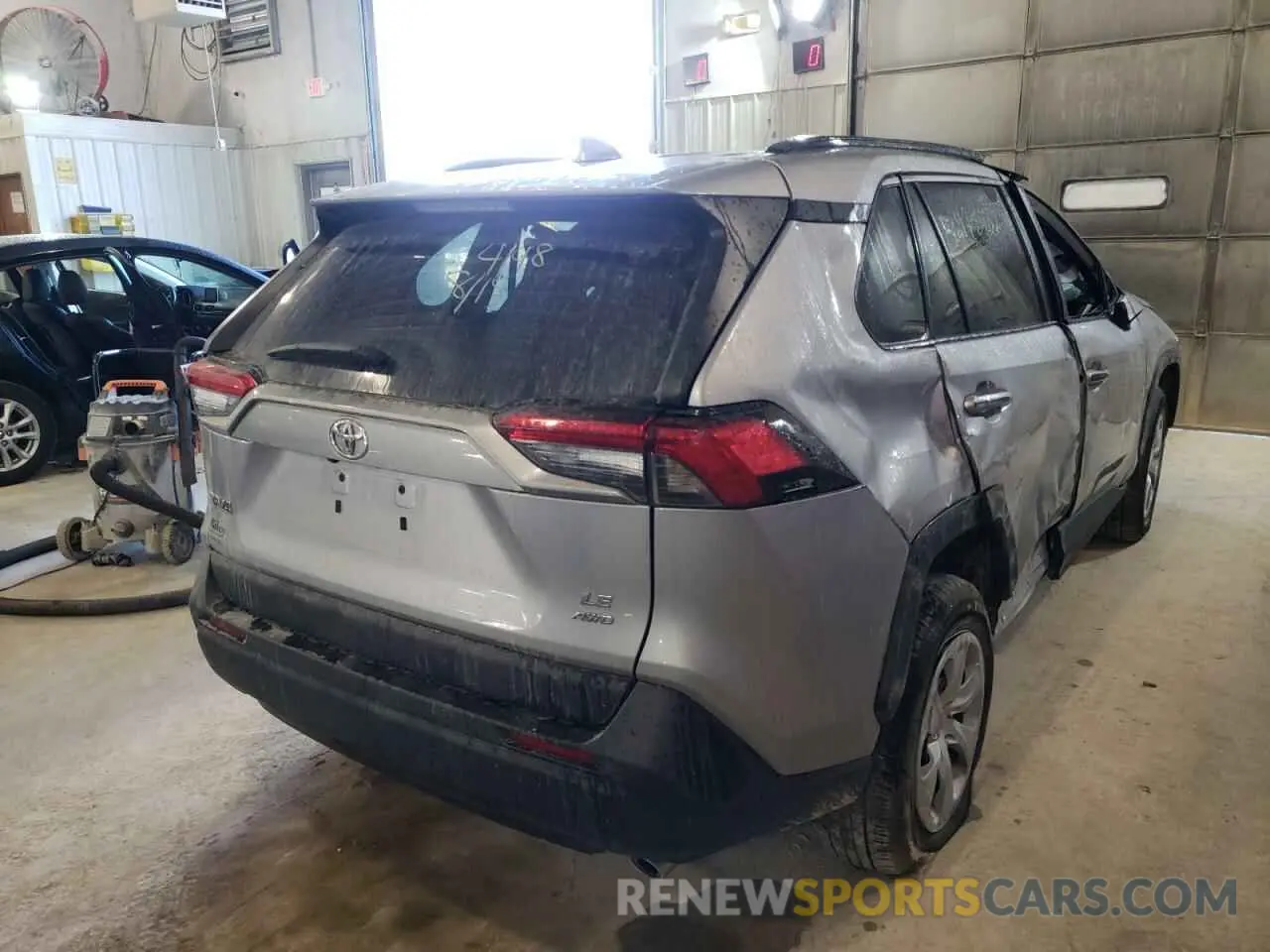 4 Фотография поврежденного автомобиля 2T3F1RFV2MC214148 TOYOTA RAV4 2021