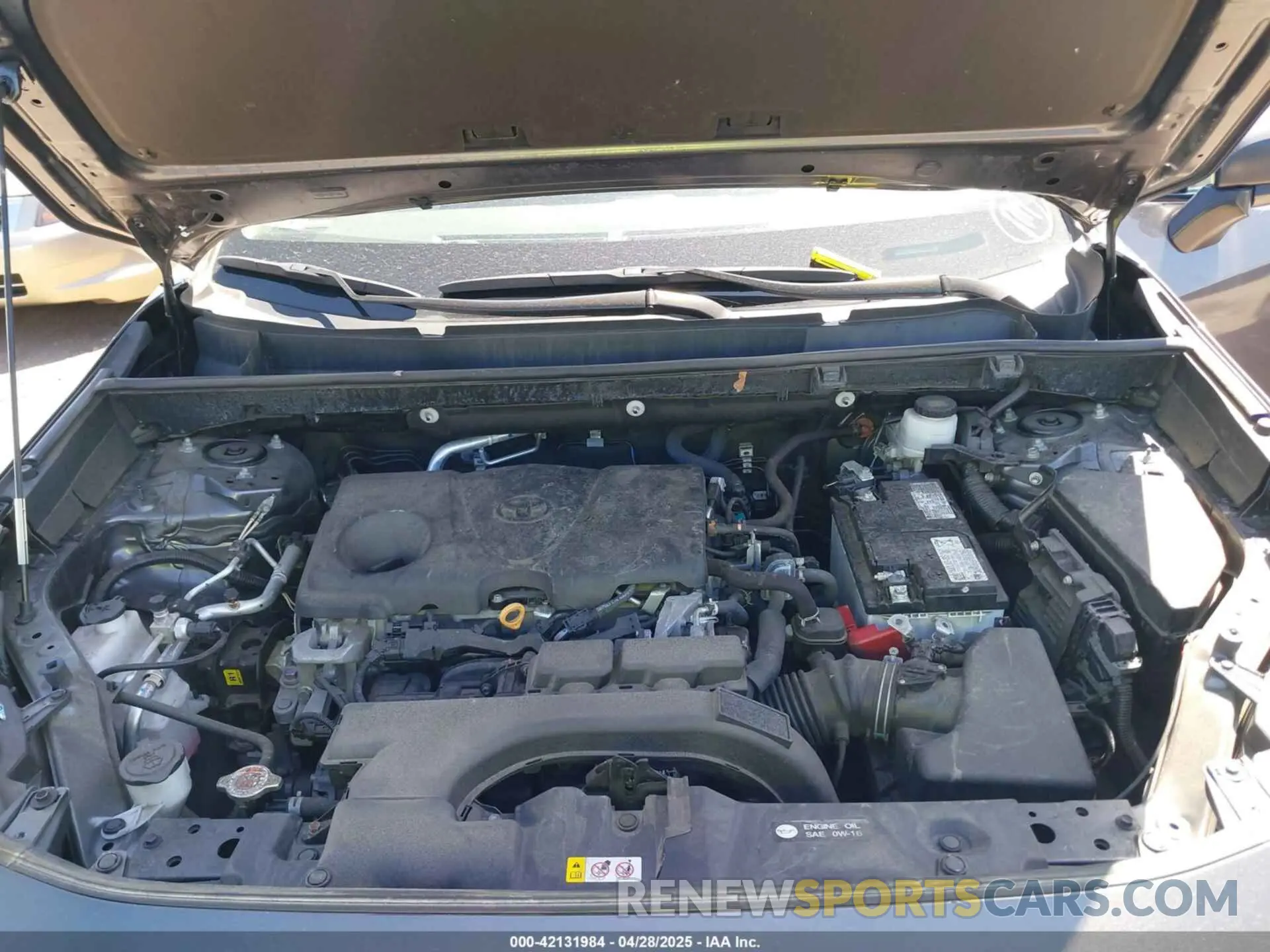 10 Фотография поврежденного автомобиля 2T3F1RFV2MC237378 TOYOTA RAV4 2021
