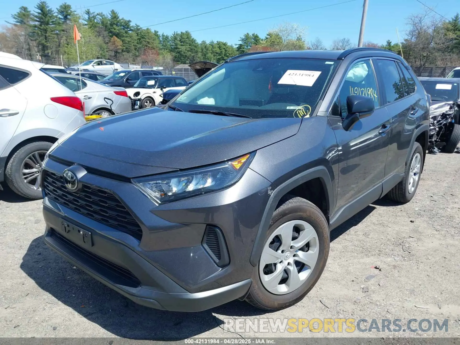 2 Фотография поврежденного автомобиля 2T3F1RFV2MC237378 TOYOTA RAV4 2021