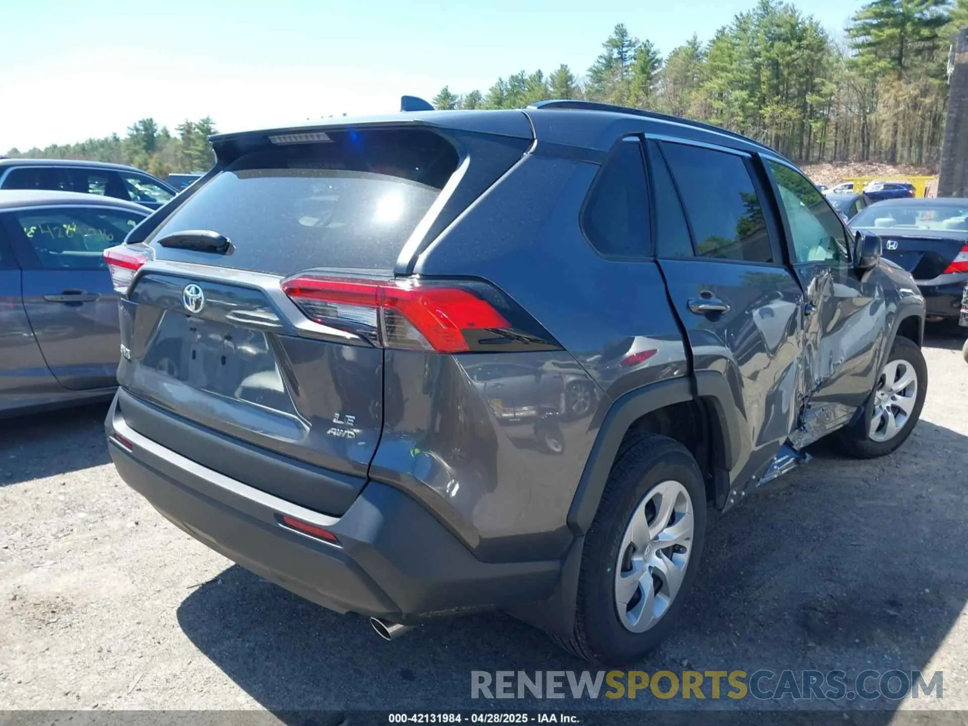 4 Фотография поврежденного автомобиля 2T3F1RFV2MC237378 TOYOTA RAV4 2021