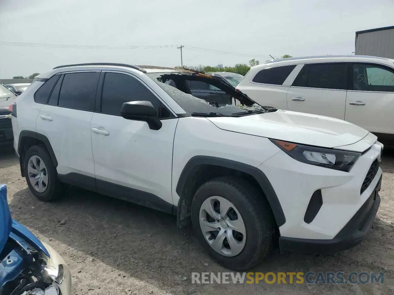 4 Фотография поврежденного автомобиля 2T3F1RFV2MC245769 TOYOTA RAV4 2021
