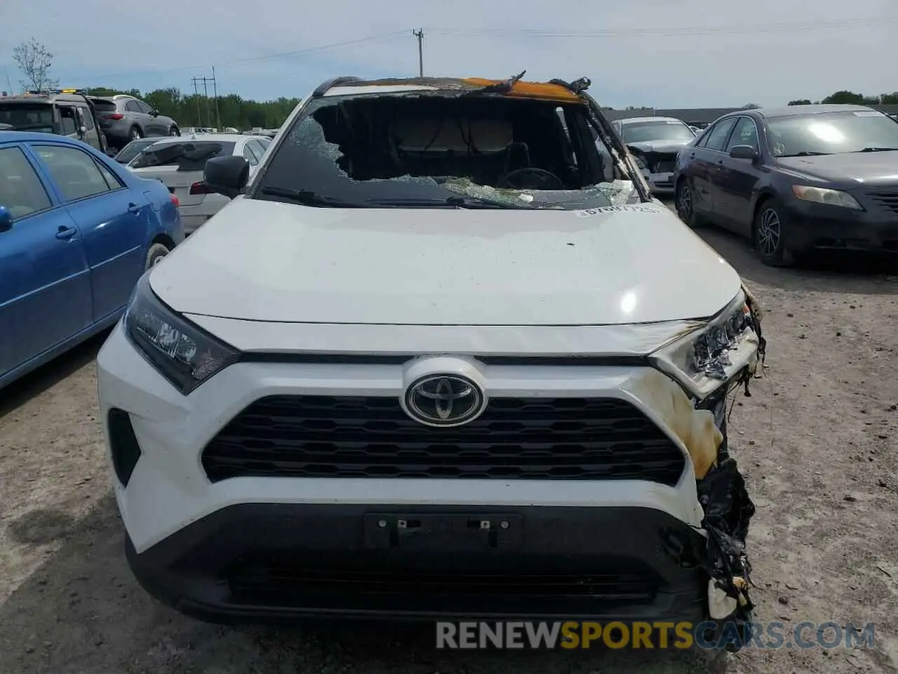 5 Фотография поврежденного автомобиля 2T3F1RFV2MC245769 TOYOTA RAV4 2021