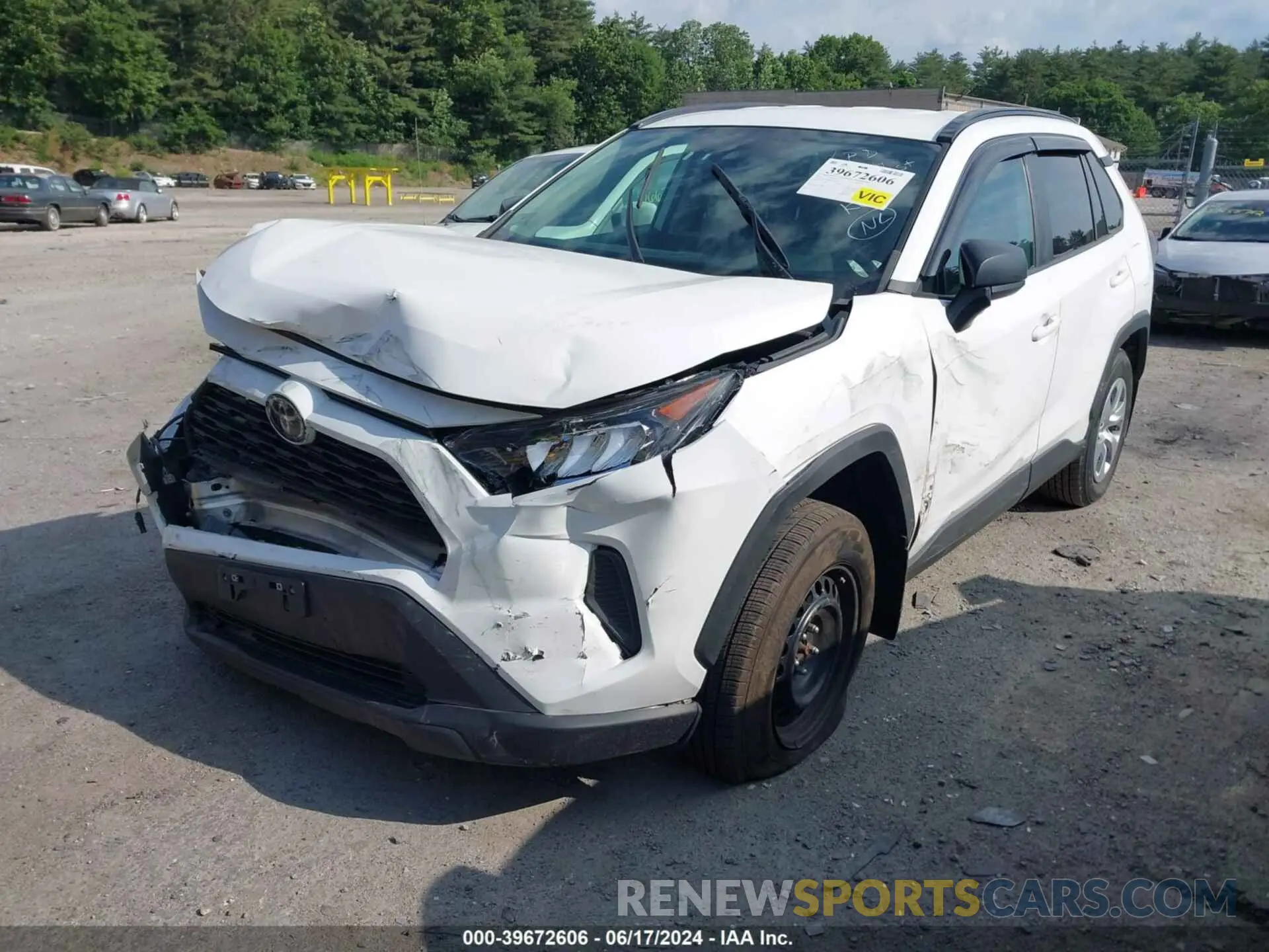 2 Фотография поврежденного автомобиля 2T3F1RFV2MW199634 TOYOTA RAV4 2021