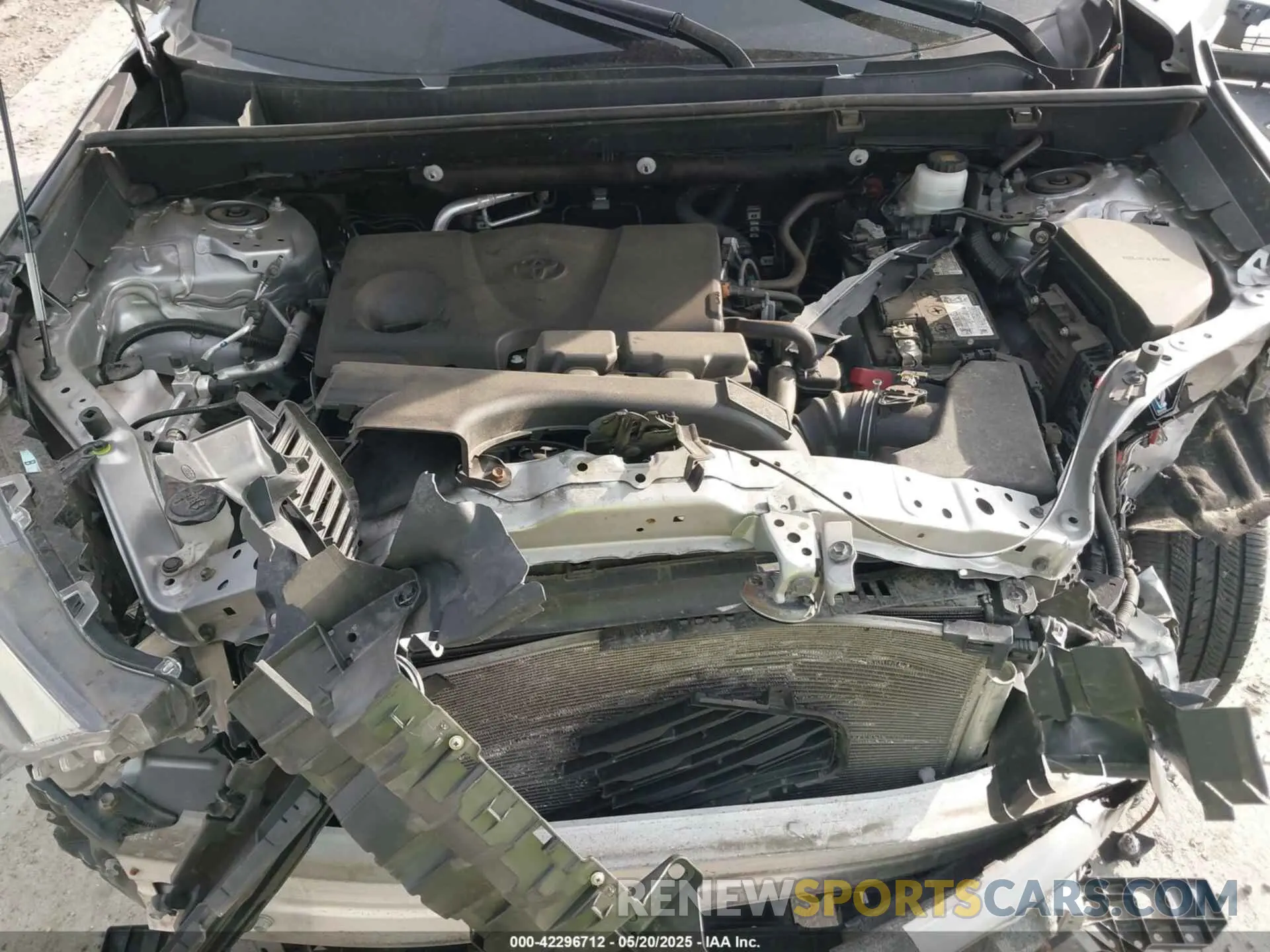 10 Photograph of a damaged car 2T3F1RFV2MW238786 TOYOTA RAV4 2021