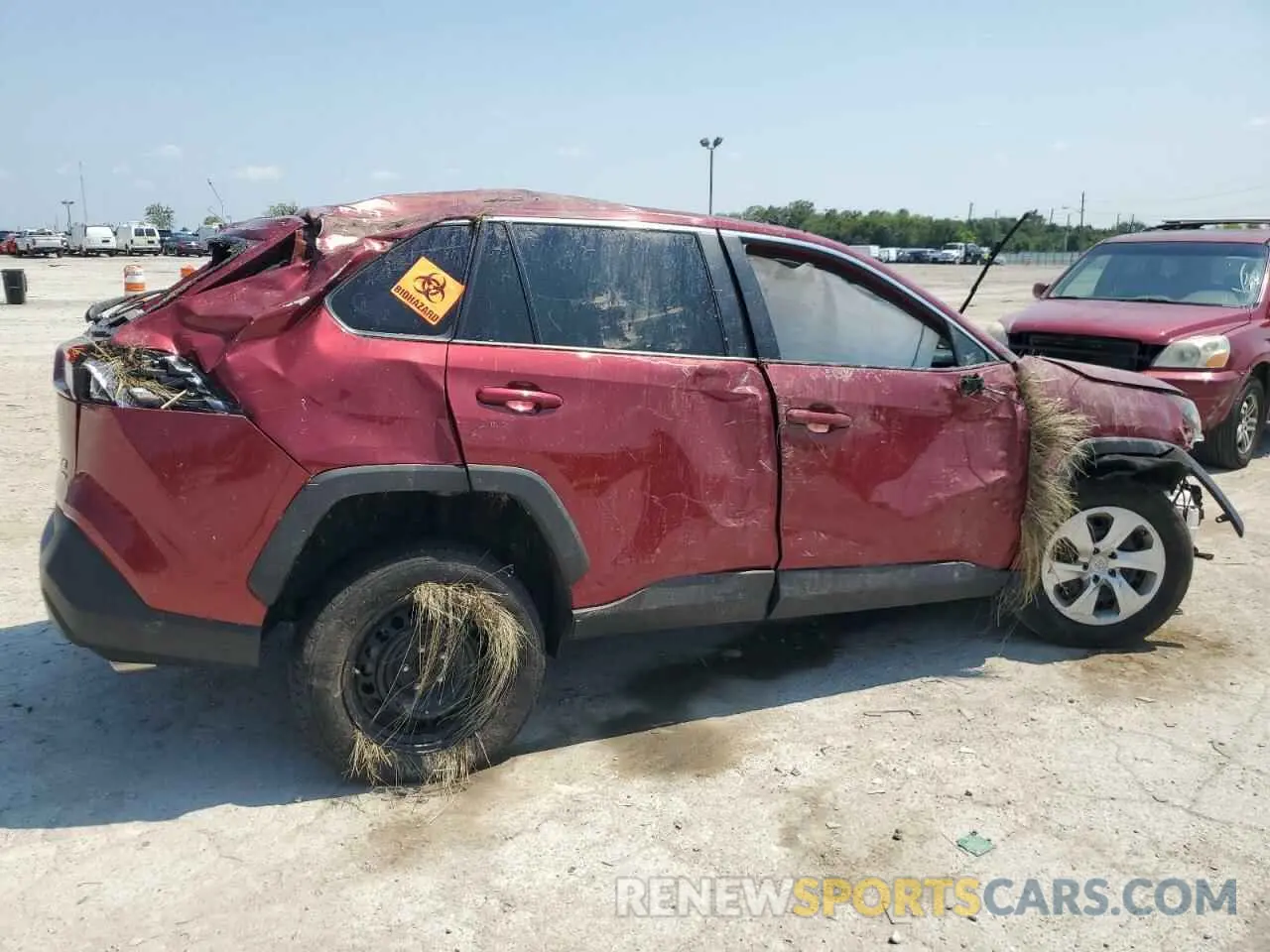 3 Photograph of a damaged car 2T3F1RFV2MW243535 TOYOTA RAV4 2021