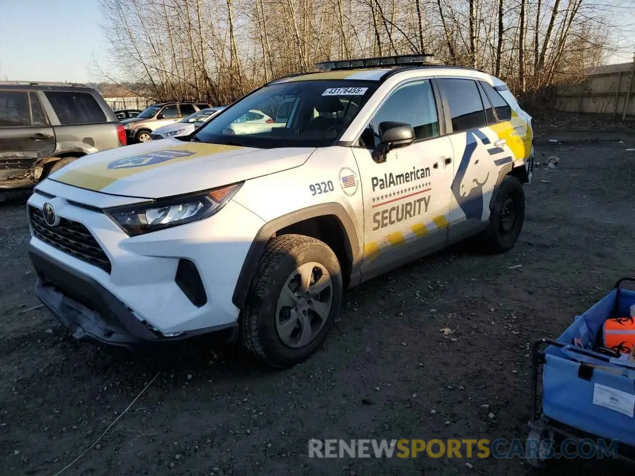 1 Photograph of a damaged car 2T3F1RFV3MC239320 TOYOTA RAV4 2021
