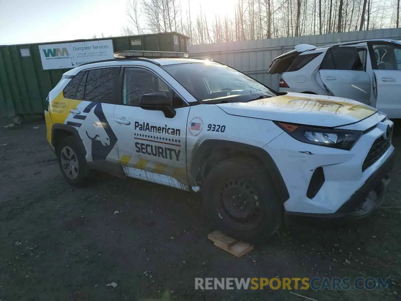 4 Photograph of a damaged car 2T3F1RFV3MC239320 TOYOTA RAV4 2021