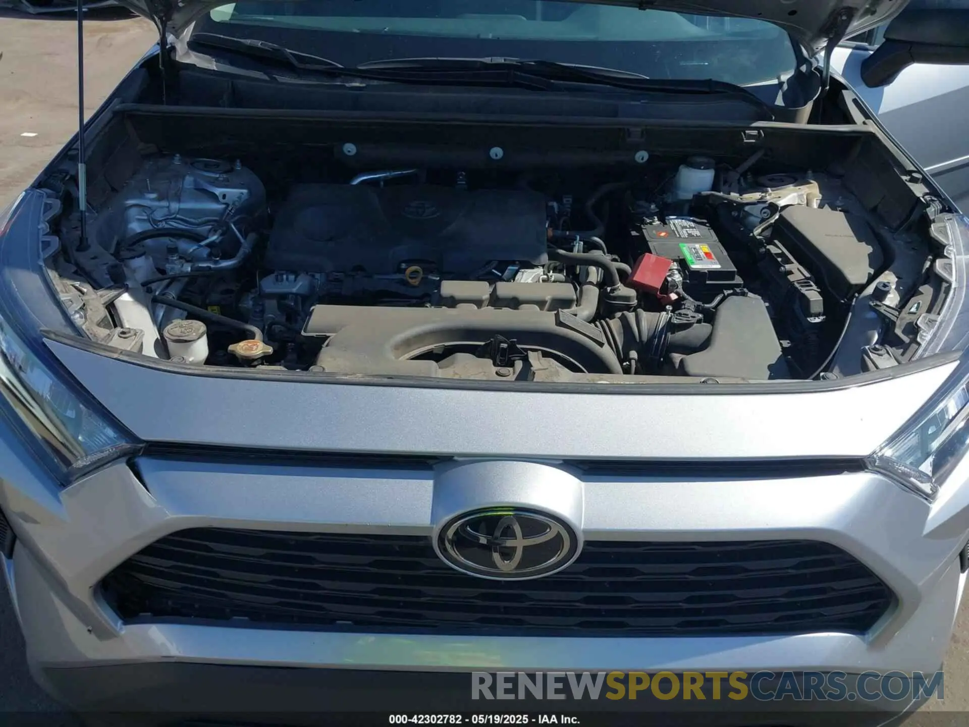 10 Фотография поврежденного автомобиля 2T3F1RFV3MC255422 TOYOTA RAV4 2021