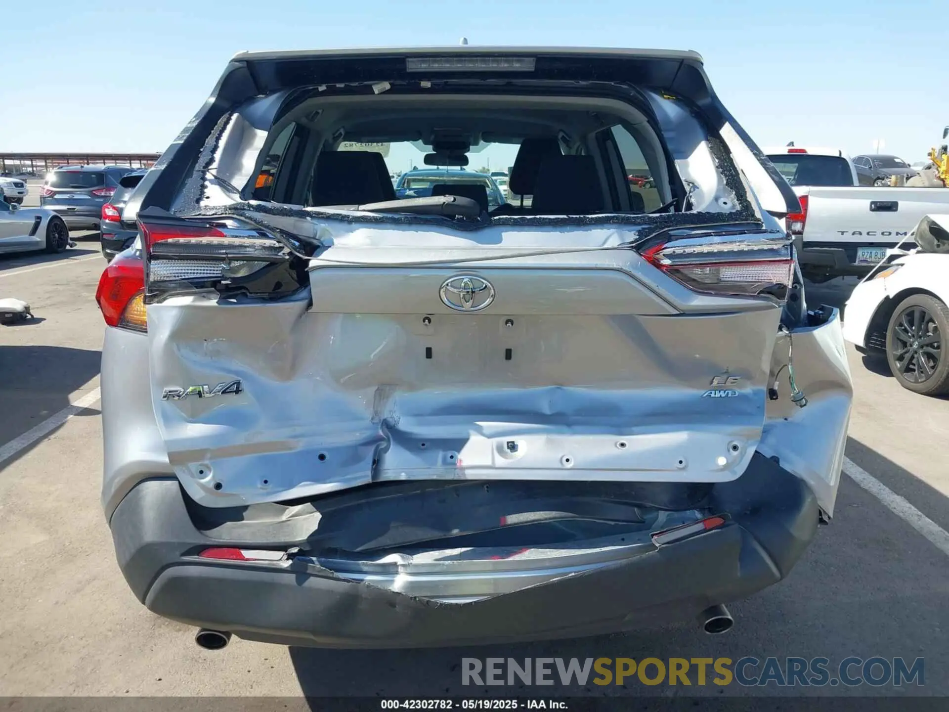 6 Фотография поврежденного автомобиля 2T3F1RFV3MC255422 TOYOTA RAV4 2021