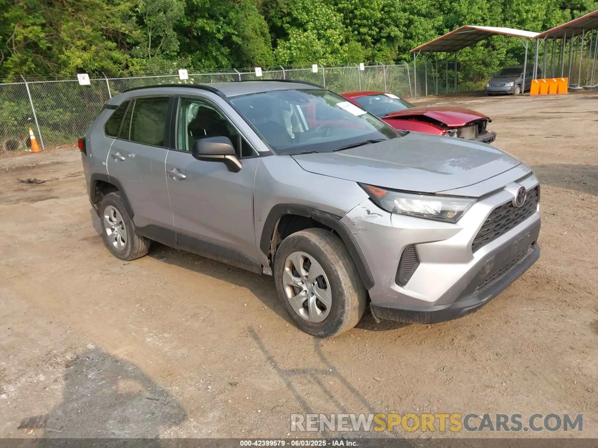 1 Photograph of a damaged car 2T3F1RFV3MC256036 TOYOTA RAV4 2021