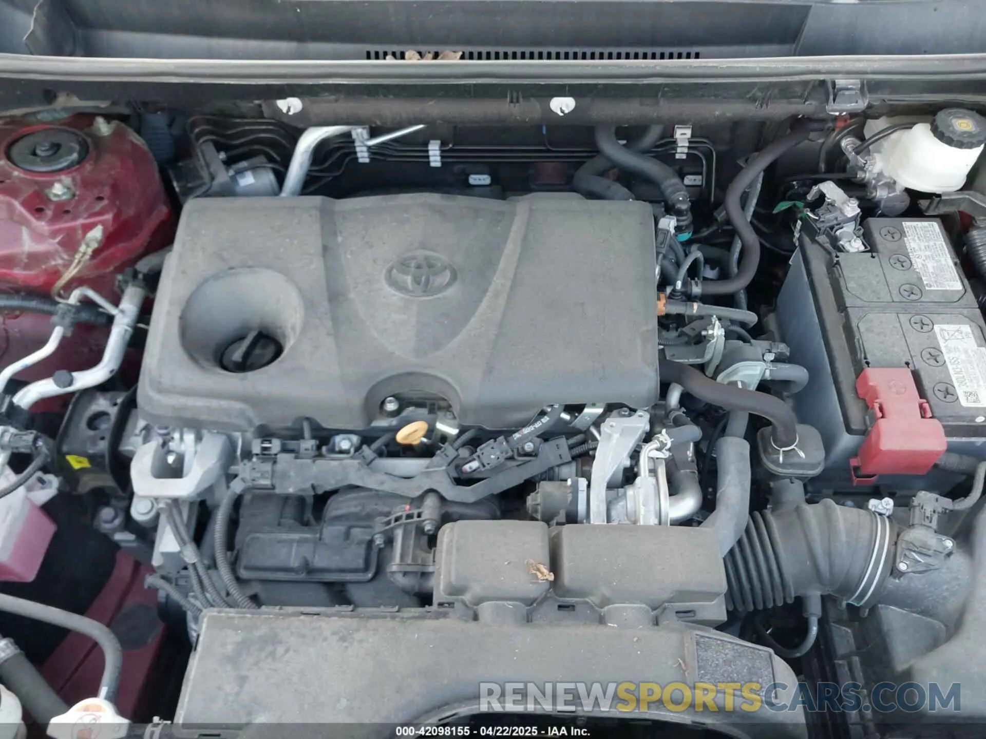 10 Фотография поврежденного автомобиля 2T3F1RFV3MW207093 TOYOTA RAV4 2021