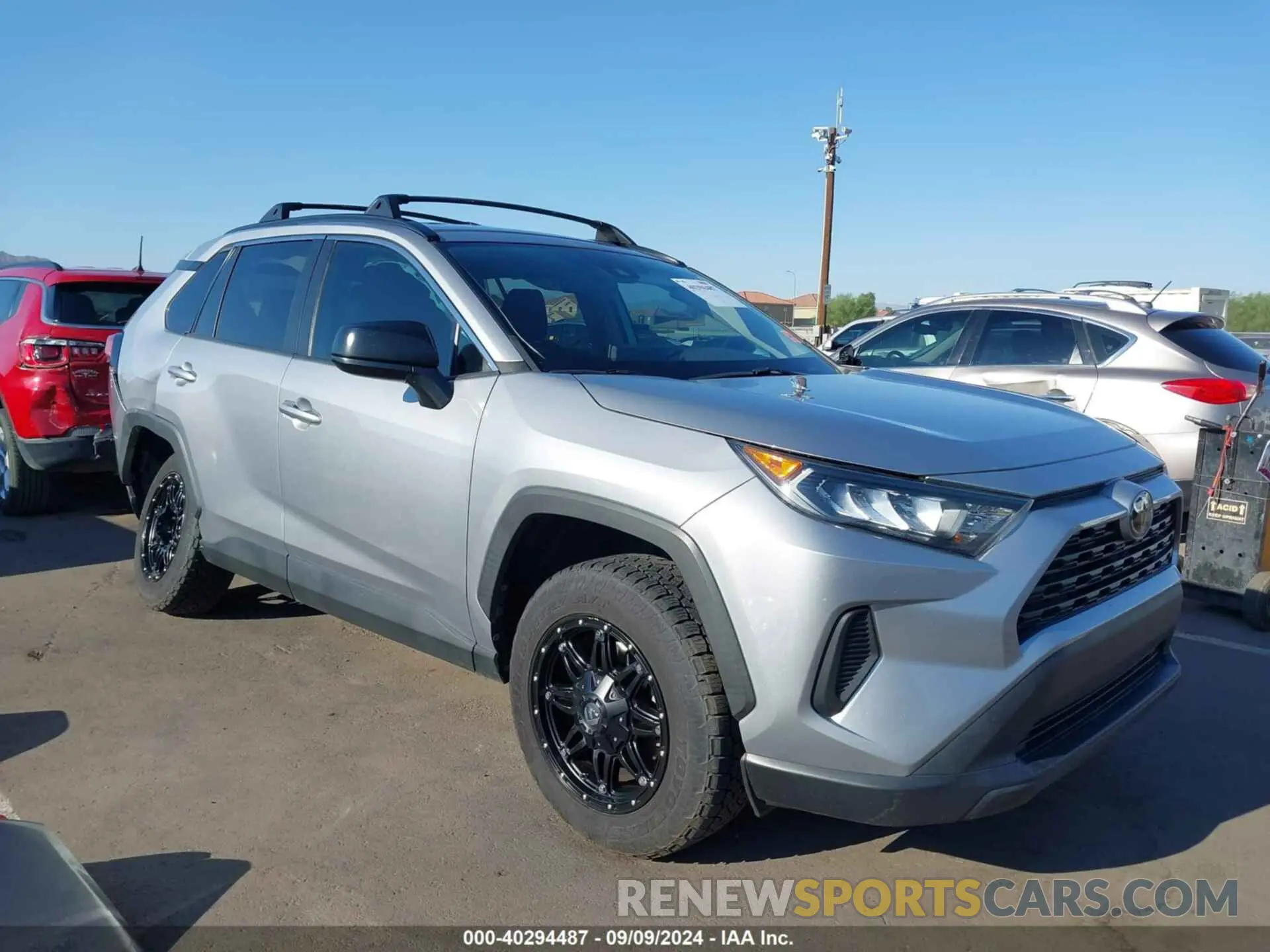 1 Photograph of a damaged car 2T3F1RFV4MC172825 TOYOTA RAV4 2021