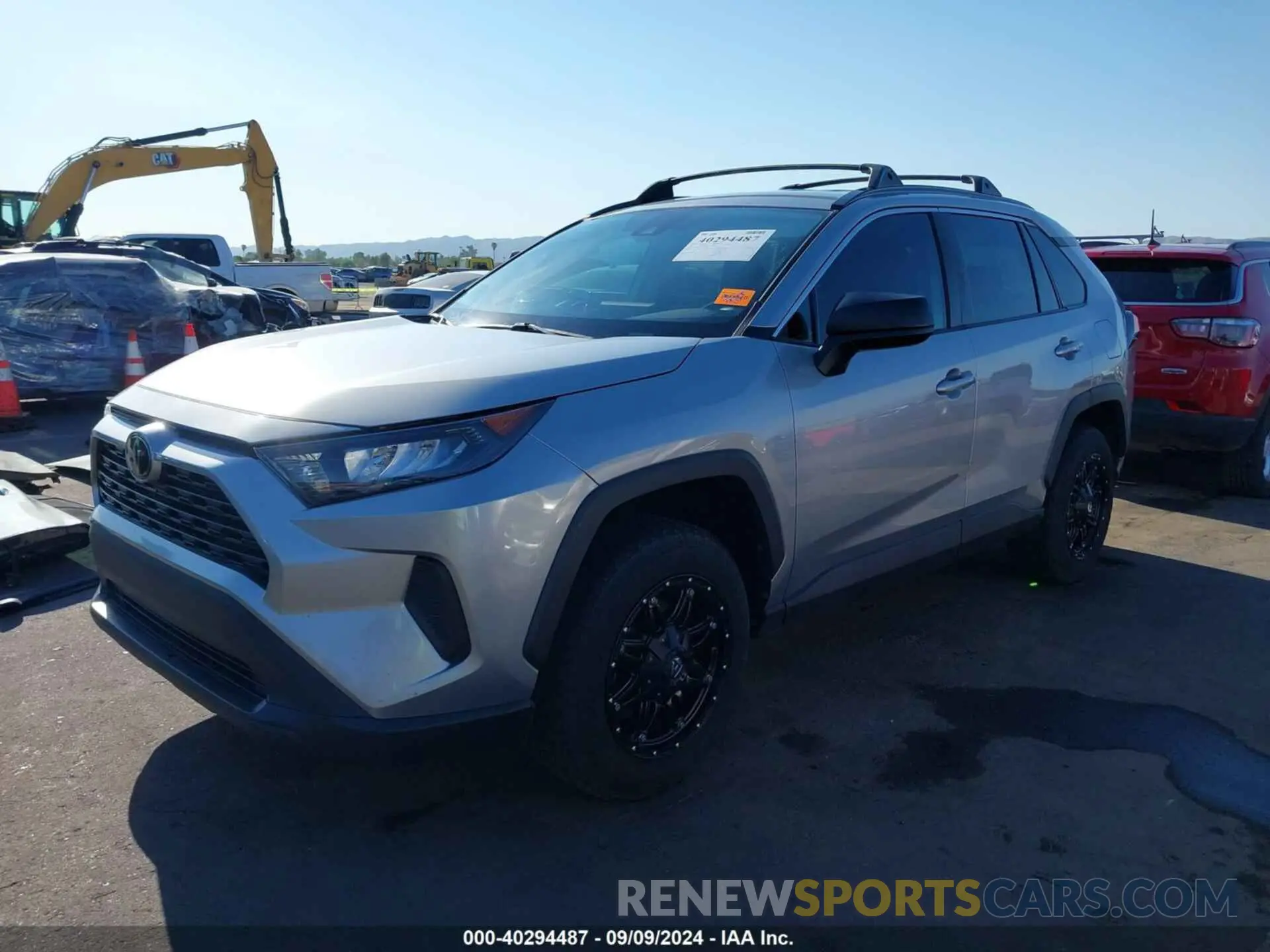2 Photograph of a damaged car 2T3F1RFV4MC172825 TOYOTA RAV4 2021