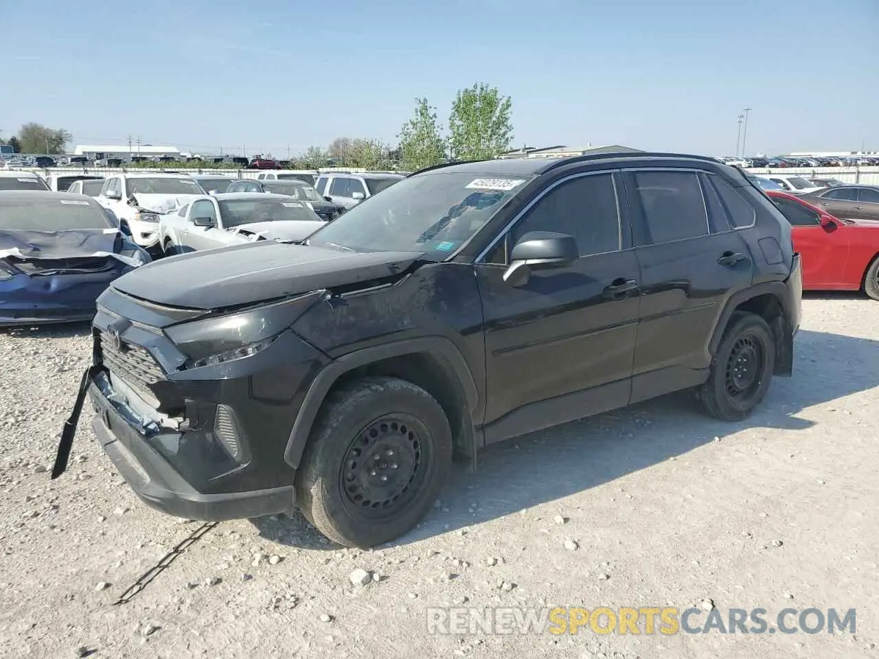 1 Photograph of a damaged car 2T3F1RFV4MC178110 TOYOTA RAV4 2021
