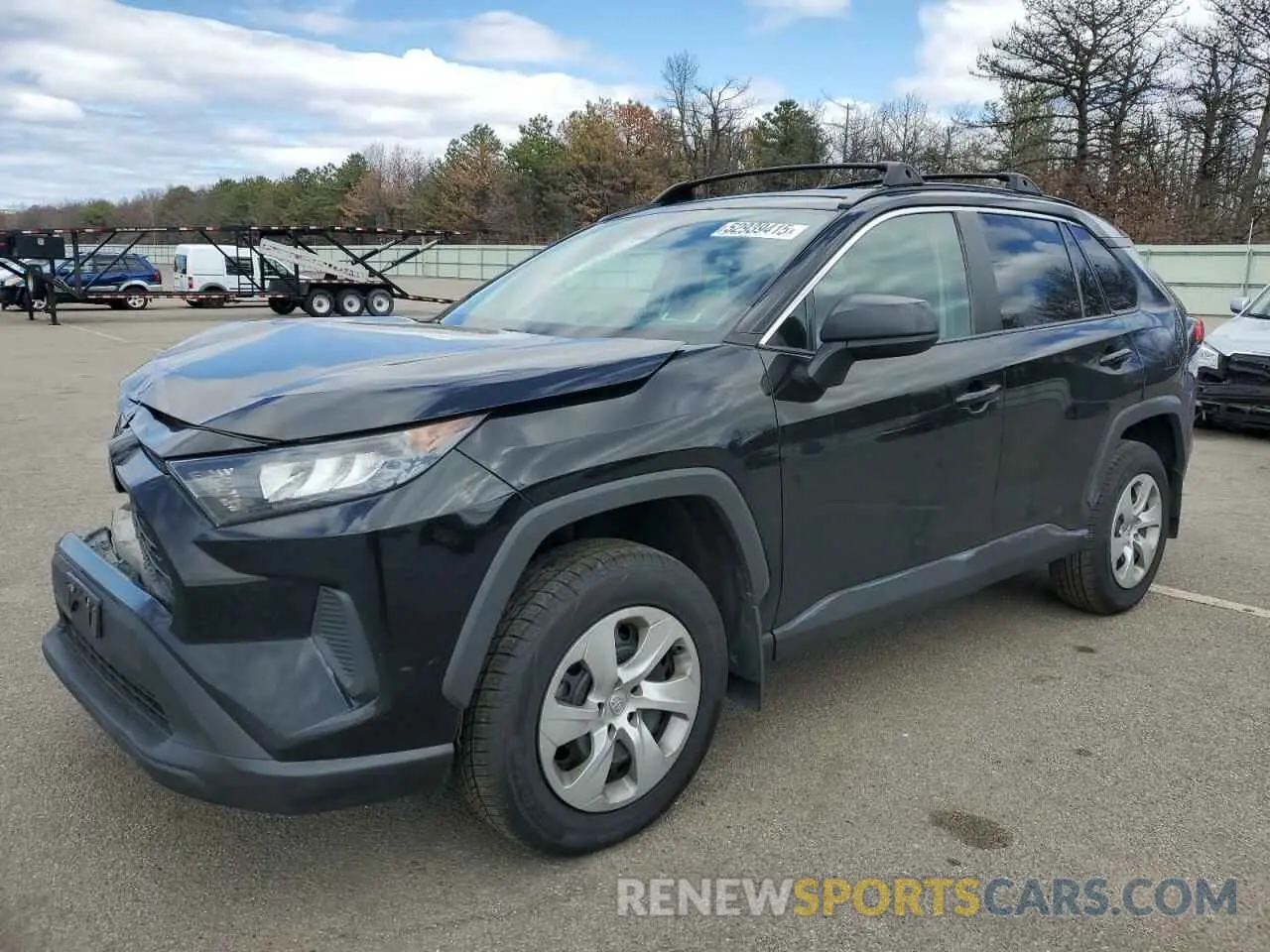 1 Photograph of a damaged car 2T3F1RFV4MC206102 TOYOTA RAV4 2021