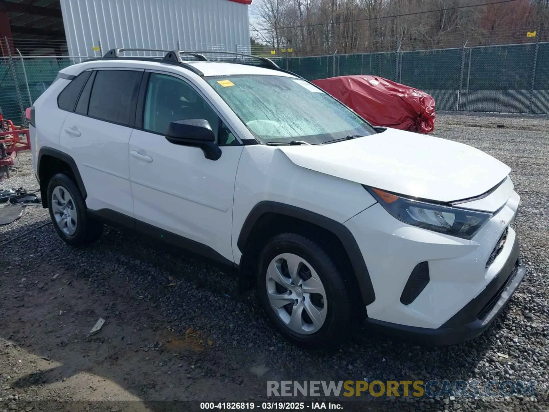 1 Photograph of a damaged car 2T3F1RFV4MC216967 TOYOTA RAV4 2021