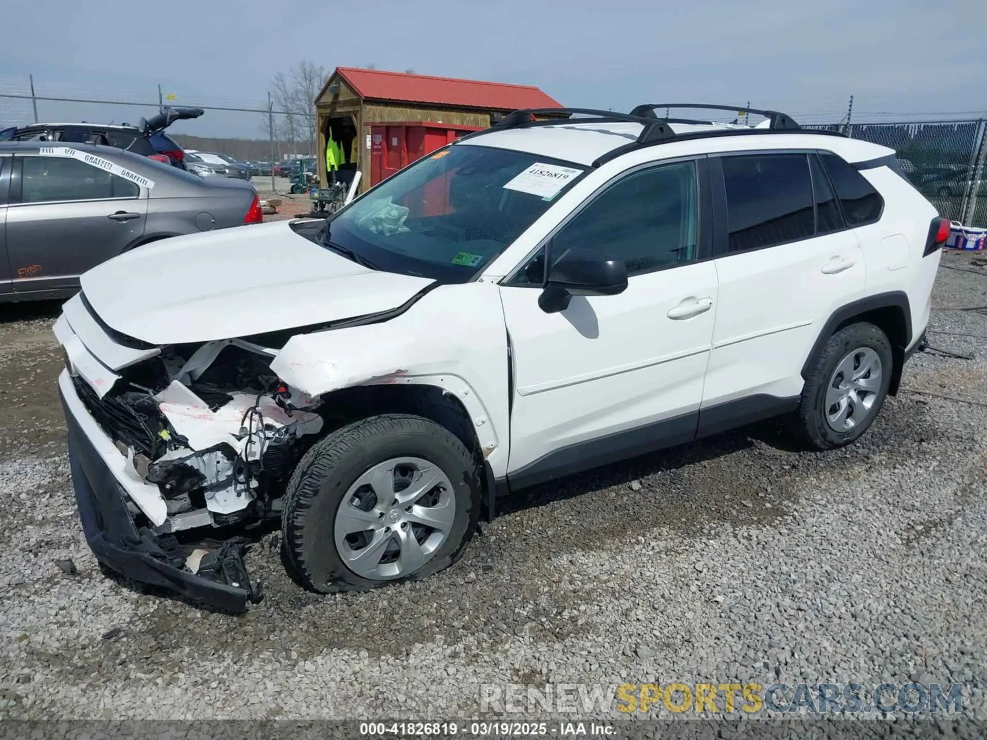 2 Photograph of a damaged car 2T3F1RFV4MC216967 TOYOTA RAV4 2021