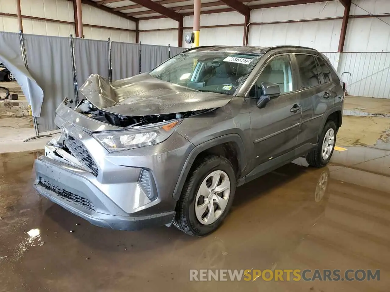 1 Photograph of a damaged car 2T3F1RFV4MC252285 TOYOTA RAV4 2021