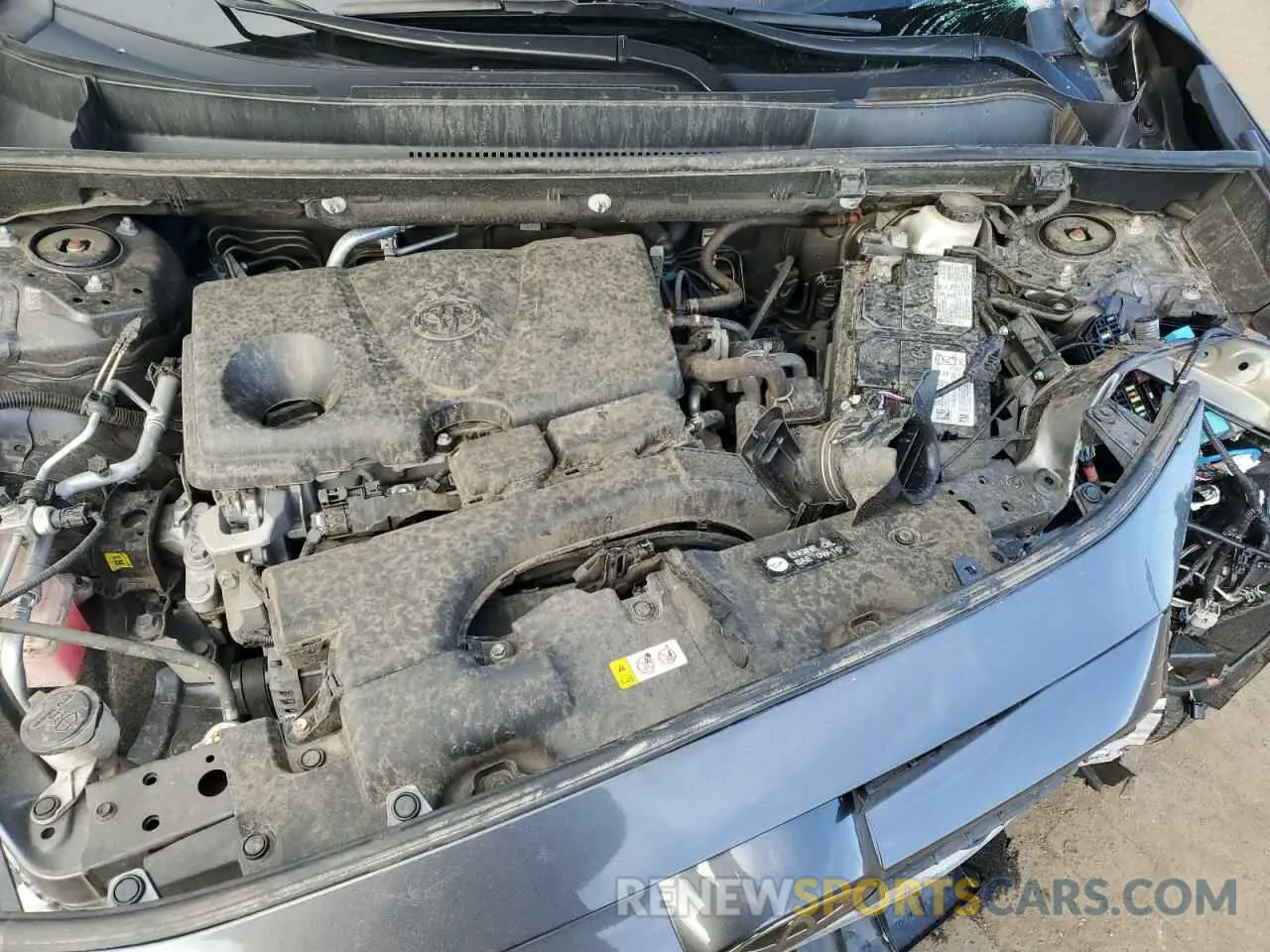 12 Фотография поврежденного автомобиля 2T3F1RFV5MC155807 TOYOTA RAV4 2021